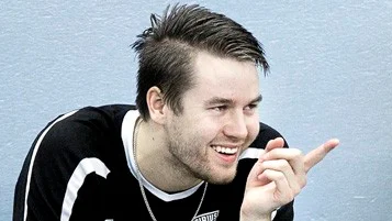 Sirius innebandy trÃ¤nar i Fyrishov,  Johan Jr Eriksson