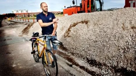 Daniel Fritz, trafikplanerare.