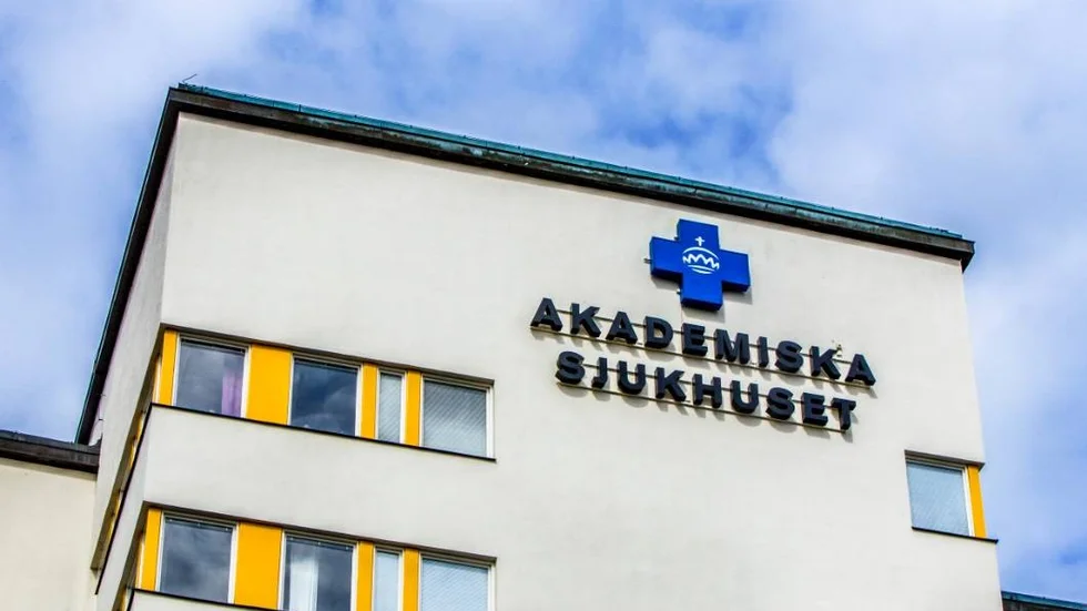 genrebilder:  exteriör hus 70, Akademiska sjukhuset.