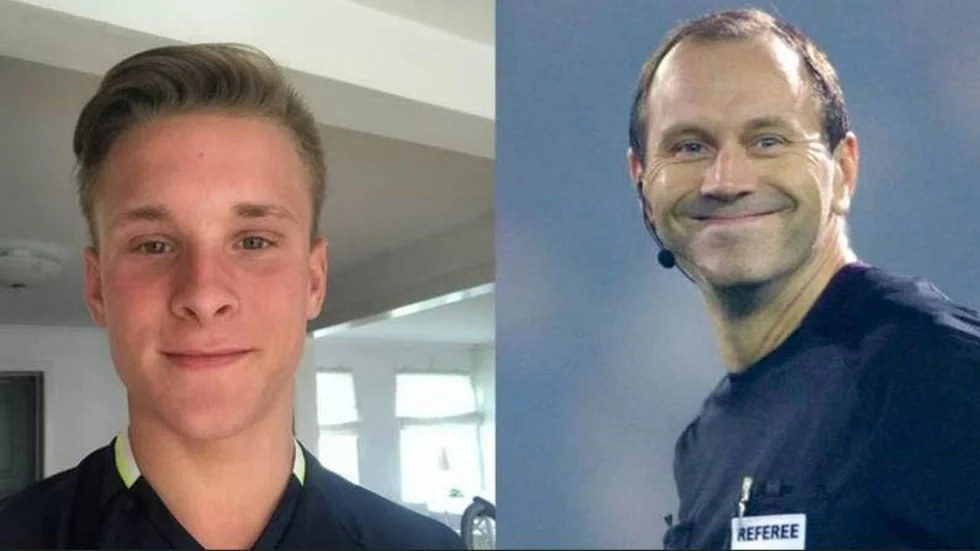 Två bra domare. Albin Collin och Jonas Eriksson.
