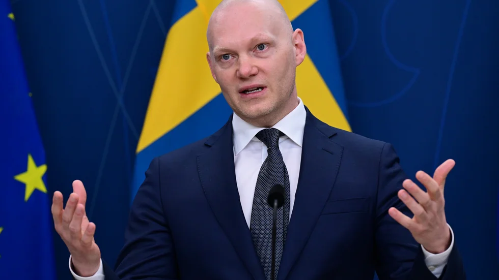 Finansmarknadsminister Niklas Wykman (M). Arkivbild.