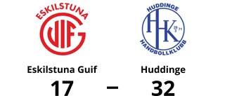 Storförlust för Eskilstuna Guif i seriefinalen mot Huddinge