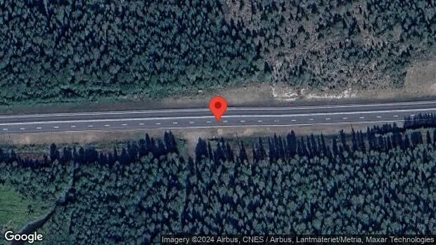 Stopp på grund av brinnande fordon på E4