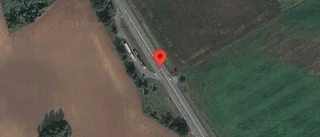 Stopp på väg 34 på grund av en viltolycka