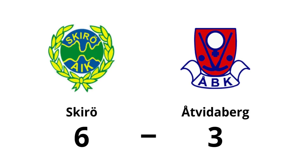 Skirö AIK vann mot Åtvidaberg