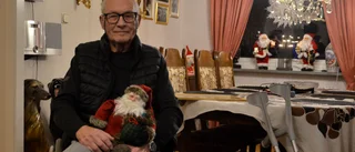 Bengt samlar på tomtar – har bara 300 på verandan