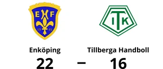 22-16-seger för Enköping – besegrade Tillberga Handboll