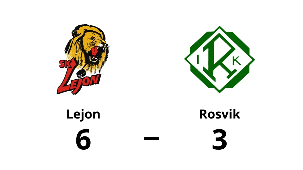 Lejon vann mot Rosvik IK
