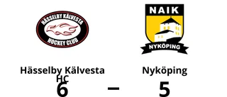 Nyköping föll mot Hässelby Kälvesta HC – efter sent avgörande