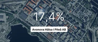 Så gick det för Avonova Hälsa i Piteå AB i fjol