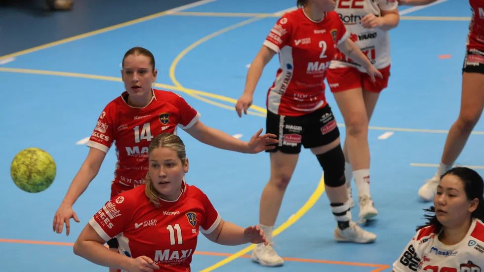 Maja Eriksson visade vägen i första halvlek. 