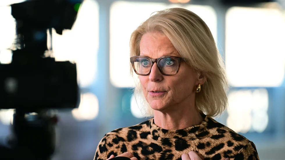 Finansminister Elisabeth Svantesson (M) vill sätta dit välfärdsfuskare. Arkivbild.
