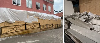 Larmet: Misstänkt farligt material på uteservering i Visby