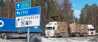 Chaufför rasar efter olyckan – trafiken på E4 stängs i kväll
