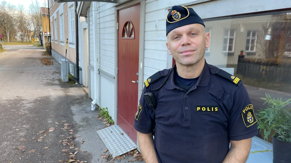 Jörgen Wilestedt är kommunpolis i Heby och Tierp.