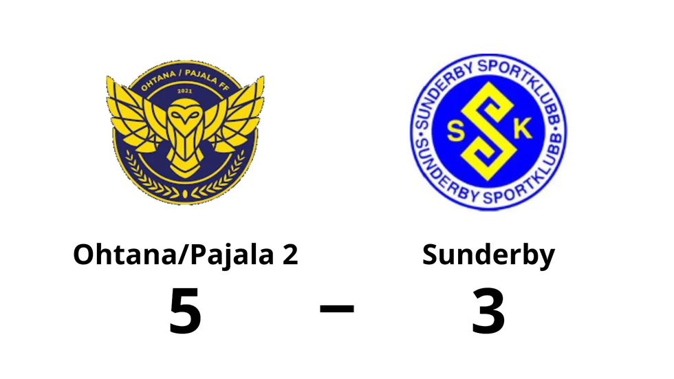 Ohtana/Pajala FF 2 vann mot Sunderby SK