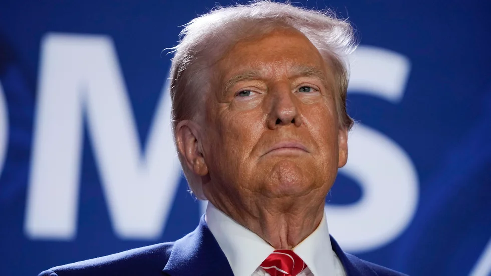 Donald Trump. Bilden är tagen 30 augusti.