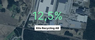 Kits Recycling AB visar på fina tal för fjolåret