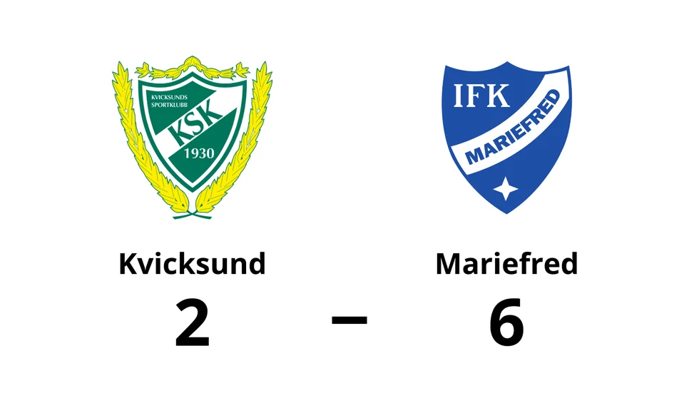 Kvicksunds SK förlorade mot IFK Mariefred
