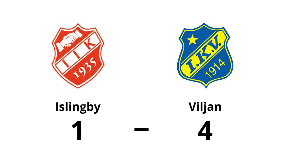 Islingby förlorade mot IK Viljan Strängnäs