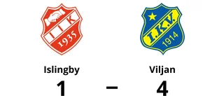 Viljan segrade mot Islingby på bortaplan