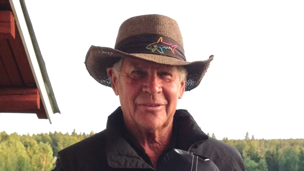 Sture Hofverberg i Fäbodarna.