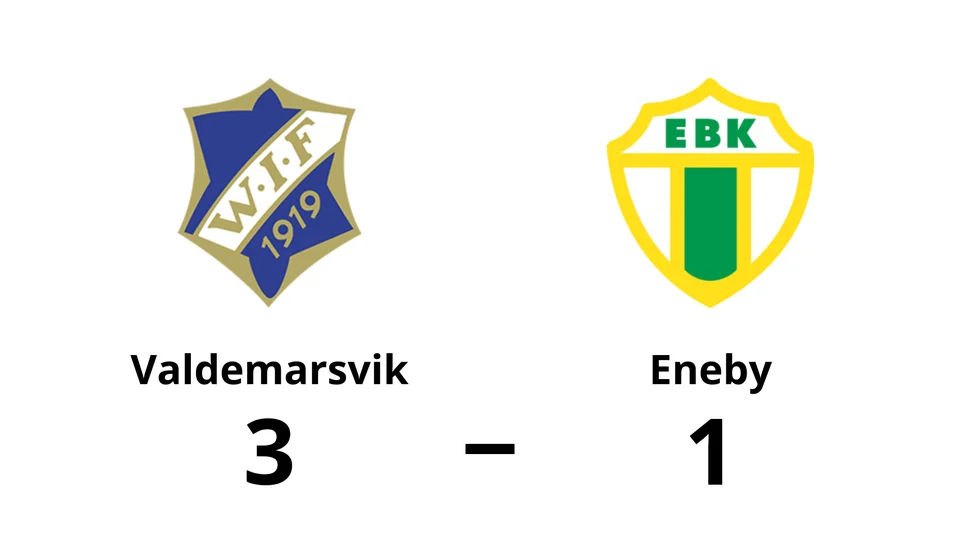 Valdemarsviks IF vann mot Eneby BK
