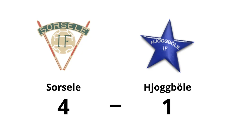 Sorsele IF vann mot Hjoggböle IF