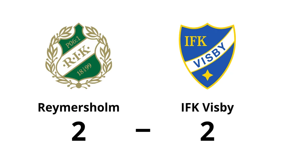 Reymersholms IK spelade lika mot IFK Visby