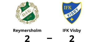 IFK Visby spelade lika borta mot Reymersholm