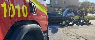 Efter otäcka krocken med elspark – bilförare misstänkt för brott