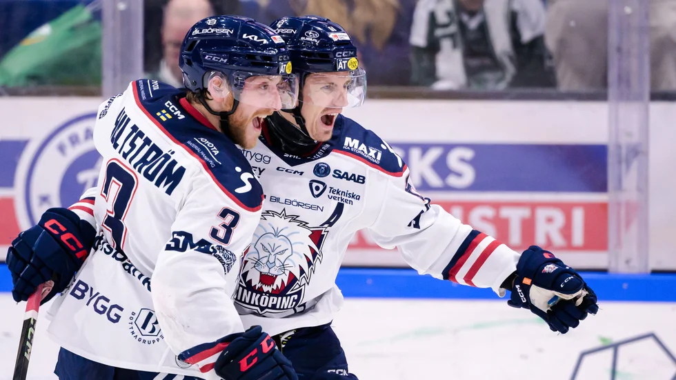Markus Ljungh jublar efter sitt avgörande mål i förlängningen.