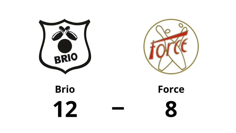 BK Brio vann mot Force