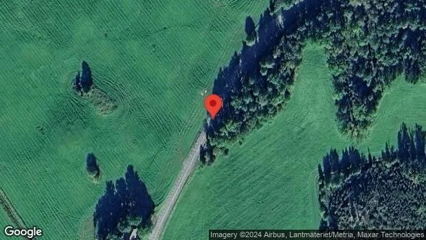 Problem i trafiken efter nedfallna träd på väg 214