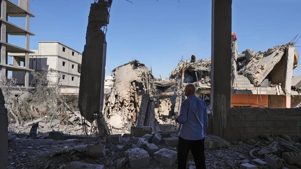Baalbek i östra Libanon har återkommande attackerats av Israels militär. Arkivbild.
