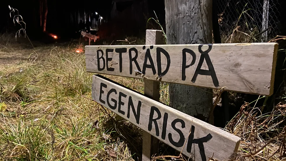 Vandringen gjordes på egen risk. 