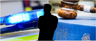 Attackerade poliser med glasskärva – häktades av tingsrätten