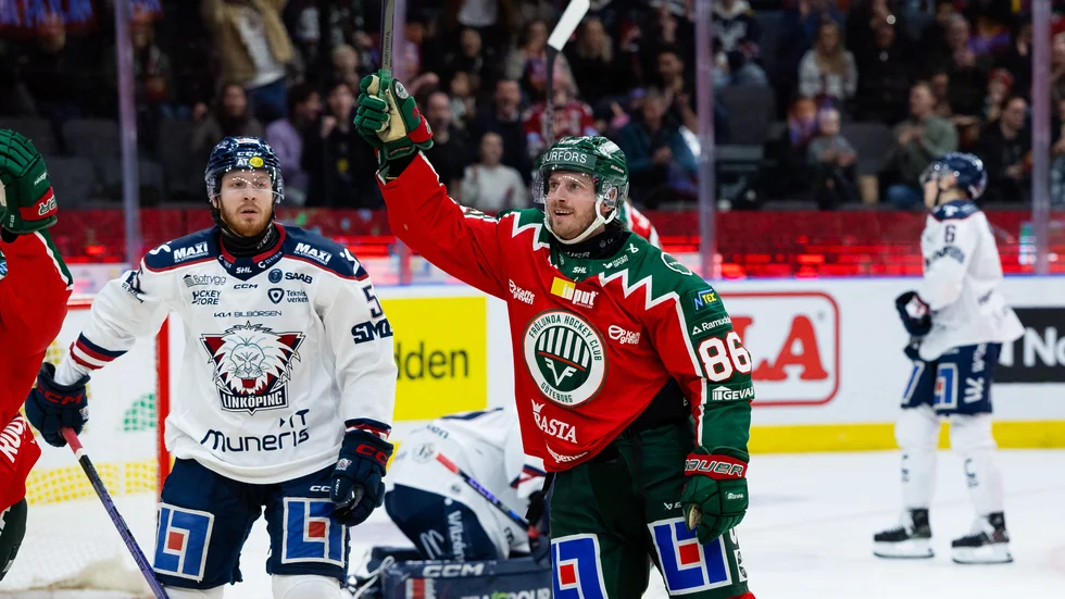 Jubel i Frölunda och depp i LHC. Sa rätt mycket om sinnesstämningen i Göteborg.