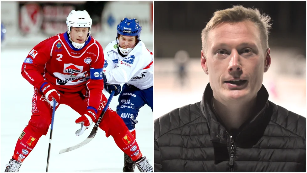 Olov Englund är numera ordförande i Kalix Bandy, men har gjort en comeback på planen.
