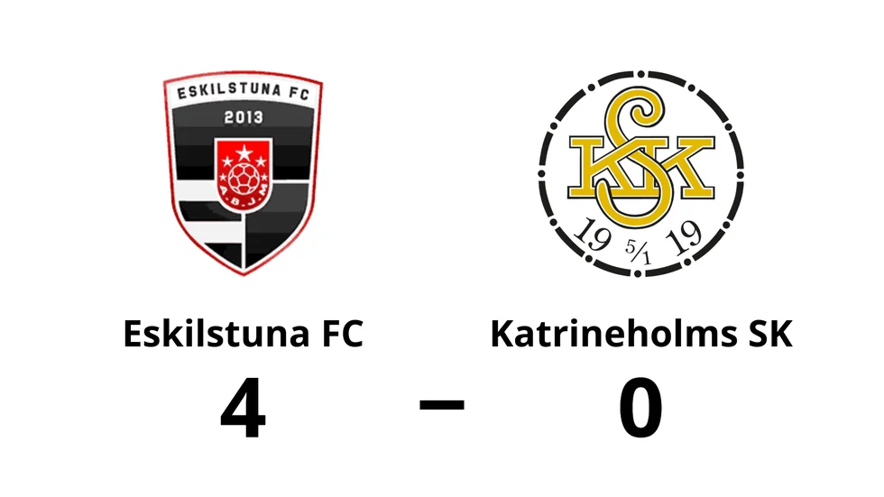 Eskilstuna FC vann mot Katrineholms SK FK