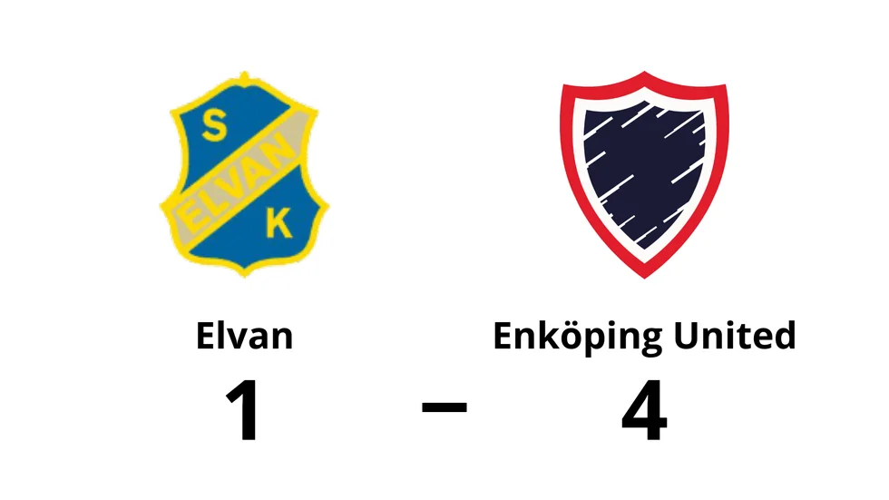 SK Elvan förlorade mot Enköping United FK