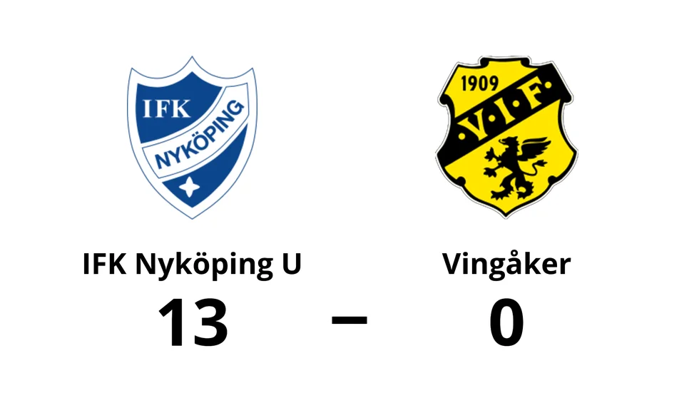 IFK Nyköping U vann mot Vingåkers IF