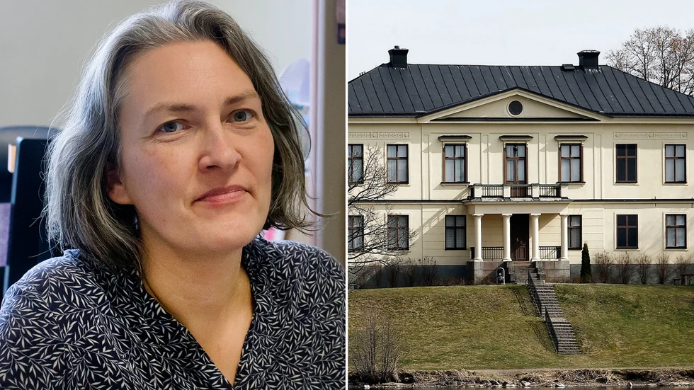 Hannah Gruffman, kultur - och fritidschef på Motala kommun, berättar varför det inte blir någon utomhusscen vid Charlottenborgs slott i Motala. Arkivbilder.