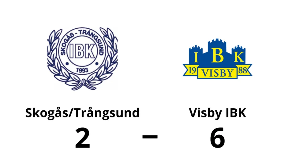 Skogås/Trångsund förlorade mot Visby IBK