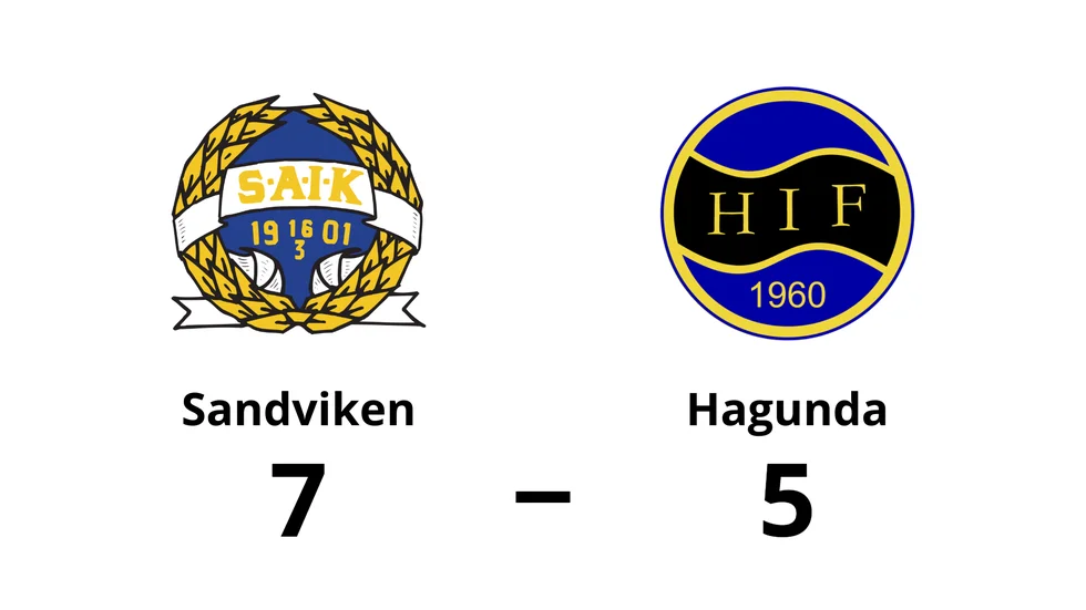 Sandvikens AIK vann mot Hagunda