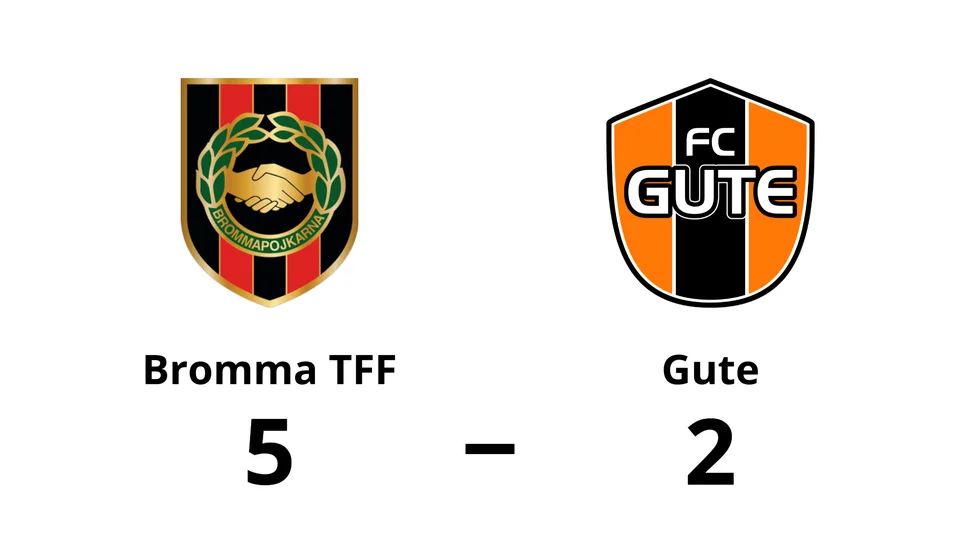 Bromma TFF vann mot FC Gute