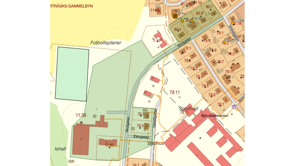 Vattnet stängs av på två gator i Burträsk.