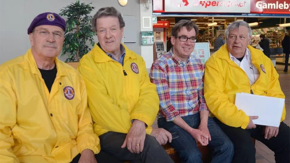 Tore Påhlsson, Gunnar "Skruven" Nilsson, Ulf Lindholm och Björn Gunnarsson håller i evenemanget "Så här kan det låta" i Garpe Gamleby centrum på lördag.