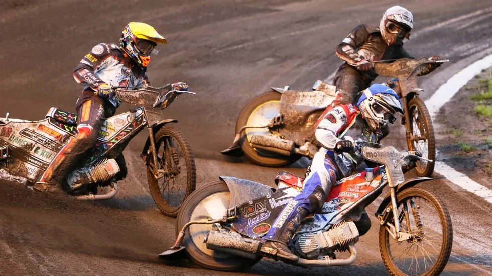 Bjarne Pedersen och hans lagkamrater körde hem matchen mot Indianerna med 48-42.