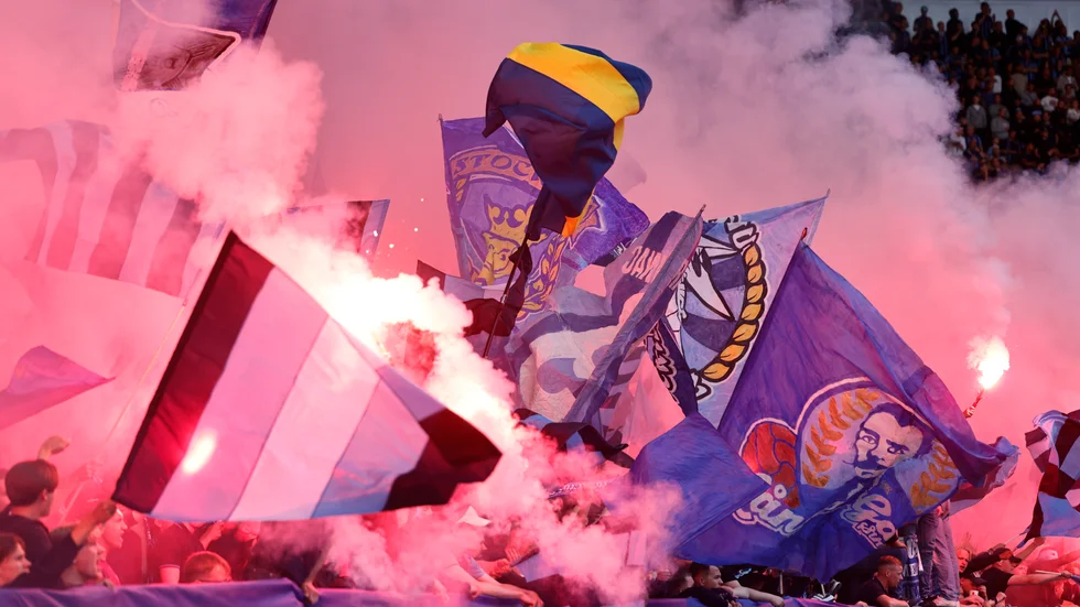 Djurgården får böter av Uefa. Arkivbild.